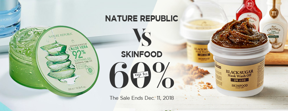 Nature Republic vs Skinfood
